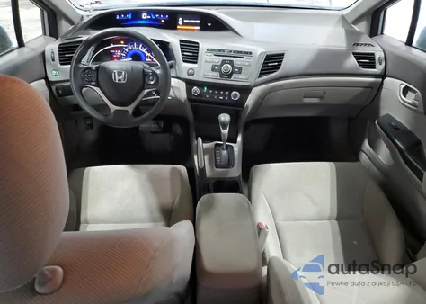 2012 Honda Civic Lx z USA, uszkodzony, nr VIN 19XFB2F5XCE353554